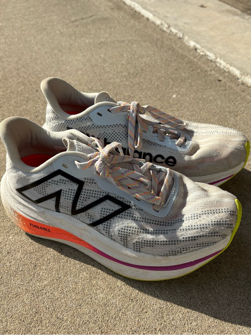 New Balance Women's White Running Shoes